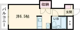 モンテメール学園前【4階】の間取り