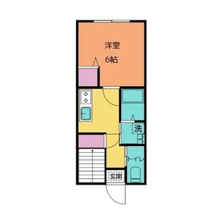 コージーコート【1階】の間取り