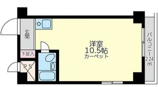 ライオンズマンション横浜和田町【3階】の間取り