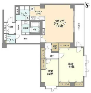 ステラメゾン碑文谷【3階】の間取り