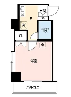 マイナビSTAYパレス東十条平和橋(イーストコア東十条マンション)【5階】の間取り