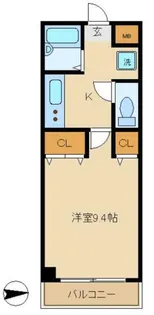 アンリシール【2階】の間取り