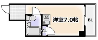 エムテック桑津【4階】の間取り