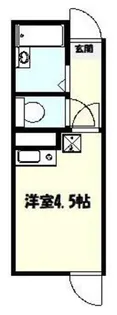 リブ北千住II【2階】の間取り