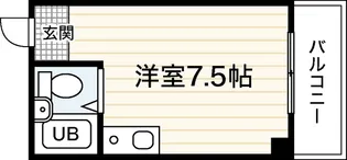 サンパーク横川【3階】の間取り