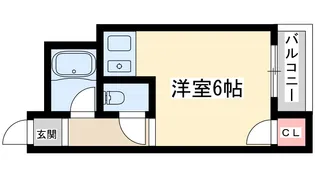 サンロイヤル柴島パート1【5階】の間取り