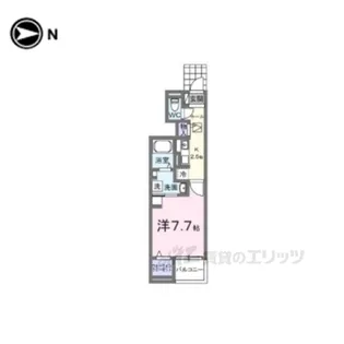 アップフィールド共栄3【1階】の間取り