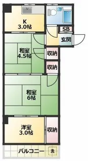町田ファミール【2階】の間取り