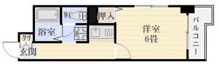 アーバンモール21平之町【2階】の間取り