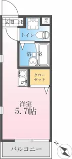 YKヴィラ川崎【2階】の間取り
