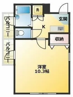 ステラ伸光(シンコウ)【5階】の間取り