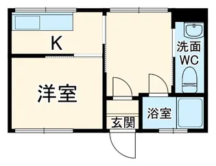 鶴見三業共同ビル【3階】の間取り