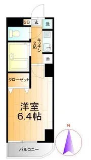 ミリアビタNo.2【2階】の間取り