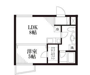 エリアーナ西新宿【3階】の間取り