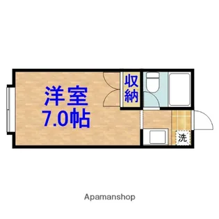 辰巳台イーストハイツ【2階】の間取り