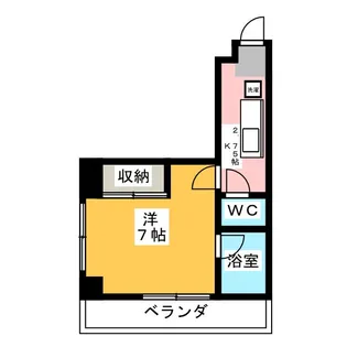 CITY M-56【5階】の間取り