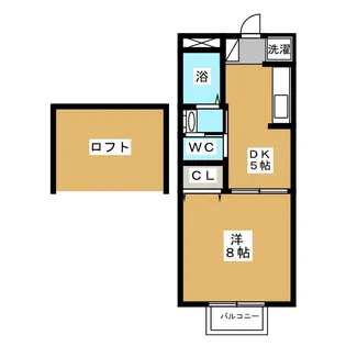 スカイライト大野VI【2階】の間取り