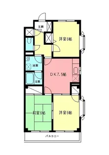 ファインファースト久地【4階】の間取り