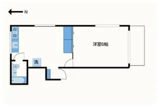 石井コーポ【2階】の間取り