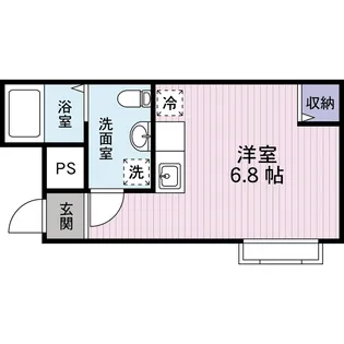 エミネックス新都心IV【2階】の間取り