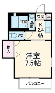 ラフィネM【1階】の間取り