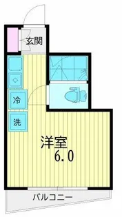 大森スカイレジデンス【3階】の間取り