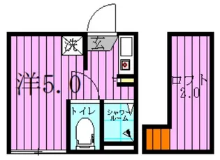FitzRoy千住【1階】の間取り
