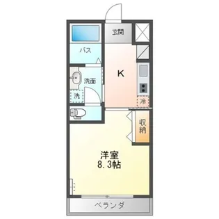 Sereno【2階】の間取り