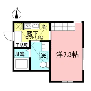 サンハイム【2階】の間取り