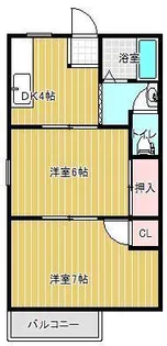 パナハイツファミリー【1階】の間取り