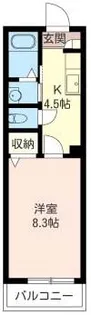 マルベリー【1階】の間取り