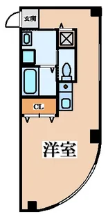 小阪駅前ヴィラデステ【5階】の間取り