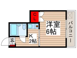 Kハイム【4階】の間取り