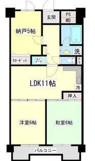 コボリマンション新大阪【8階】の間取り