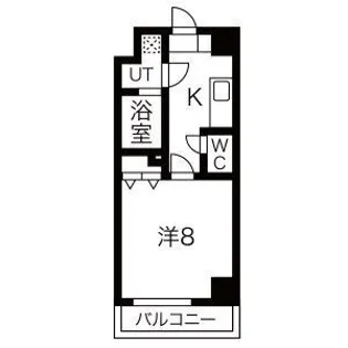 ヴィガラスT【8階】の間取り