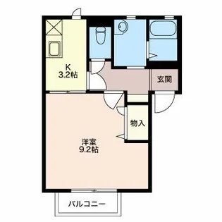 メゾンマリアージュ A【2階】の間取り