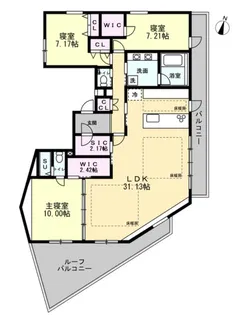 ANQI神宮前【3階】の間取り
