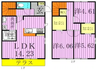 フィーカIの間取り