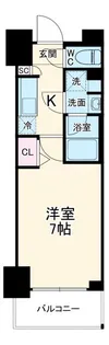 ガーラ・リバースクエア横濱南【2階】の間取り