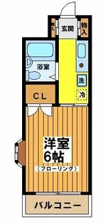 シルフィード【2階】の間取り
