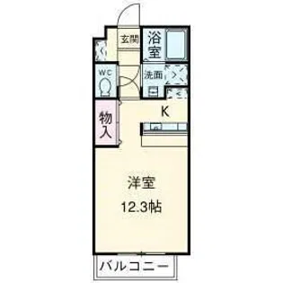 メニュエットIII【2階】の間取り