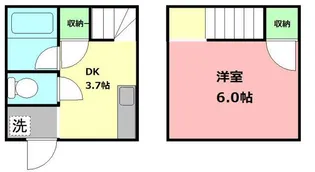 グリーンハイツ藤【2階】の間取り