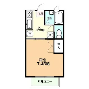 シャトルパート4【2階】の間取り