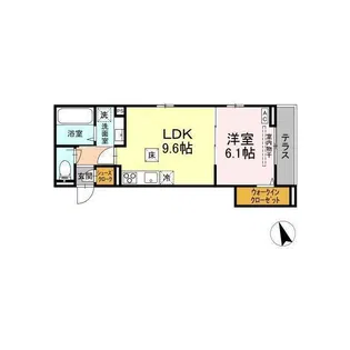 Career Pocket【2階】の間取り