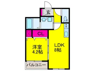 Fasecia HORI【3階】の間取り