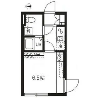 アバンテリム蒲田【2階】の間取り