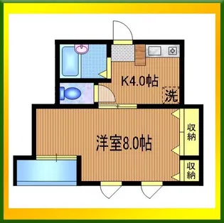 モンペリエII【1階】の間取り