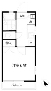 ボン ヴィラージュ【2階】の間取り