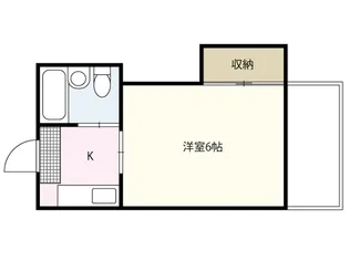 ライブコープ大州【3階】の間取り