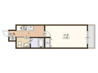 大阪府大阪市住之江区新北島2【マンション】の間取り